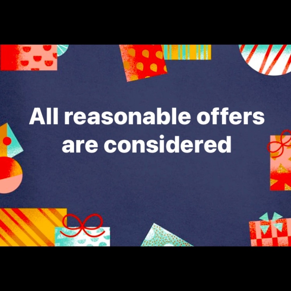 Make a reasonable offer on any items